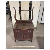 Vtg Wash Stand, 30ï¿½ x 17ï¿½ x 53ï¿½ tall
