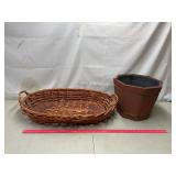 Basket and Planter