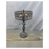 Decorative table lamp. works