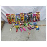 Vtg Pez dispensers some unopened