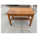Oak Library Desk 29ï¿½x42ï¿½x26ï¿½
