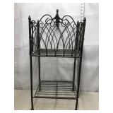 Collapsible metal stand 14x11x28