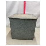 Galvanized Cumberland Case Co. Milk Box