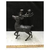 Cast Caribou Candle Holder