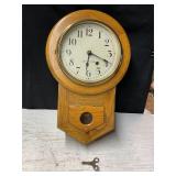 Seth Thomas Wall Clock w/ Key