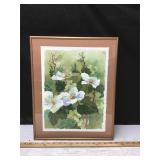 Framed Watercolor Painting By Cathey Goodale