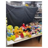 Assorted Plush Charactors