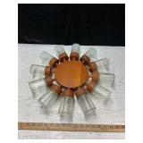 MCM Digsmed Danish Teak Rotating Spice Rack, 17ï¿½
