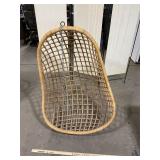 Hanging Wicker Chair, 30ï¿½ x 24ï¿½ x 44ï¿½ tall