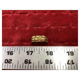 Ring Stamped 14K