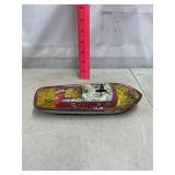 J. Chein & Co. Wind Up Tin Speed Boat