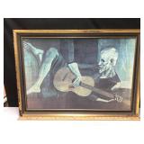 The Old Guitarist Bt Pablo Picasso