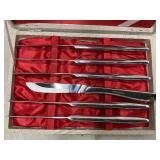 Carvel Hall stainless steel steak knives