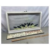 Picture frame wall art plus one