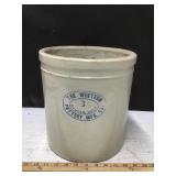 3 Gal. Western Pottery MFG. Co. Crock