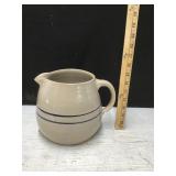 Stoneware Pottery Pitcher