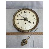 Decorative replica antique clock. Untested