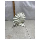 Rustic Shabby Chic cast iron Seashell door stopper