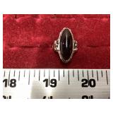 Black Stone Ring