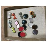 Vintage clip earrings