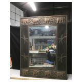 Metal Elephant Mirror 33ï¿½x26ï¿½
