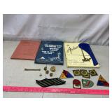 Military Books, Patches, and Pins