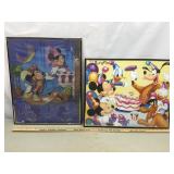 2 Disney framed posters