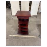 Unique Side Table/Magazine Rack, 15ï¿½ x 15ï¿½ x 29ï¿½t