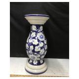Ceramic Floral Plant Stand