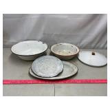 Assortment Of Enamel Dishes