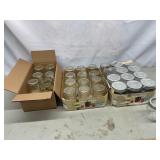 8 oz jelly canning jars (30) plus 3