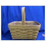 Longaberger 2003 Spring Basket.  7 1/2" wide, 11"