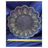 11' Crystal Egg Plate