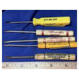 5 advertising Screwdrivers