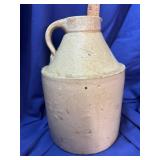 Antique 1 gal Stonware Whiskey Crock Jug