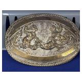 Vintage Cowboy Belt Buckle by Crumrine