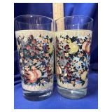 Avon Sweet Country Harvest 12 oz tumbler glasses