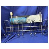 Over the Door 12 Hook Rack - NEW