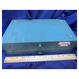 Two Drawer Metal cabinet 3' x 7' x 12'  with