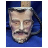 Lord Tennyson 3'  Toby Mug - vintage