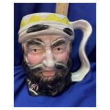 Blackbeard Toby Mug - vintage