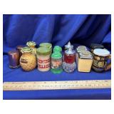 7 Sets of Salt and Pepper Shakers