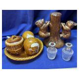 3 Sets of Salt and Pepper Shakers