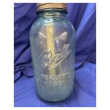 Vintage Green Ball Half-Gallon Mason Canning Jar