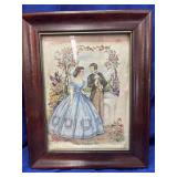 Godey's Fashion 1863 Framed Print