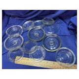 12 Canning jar glass lids