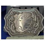 Vintage Cowgirl Style Belt Buckle