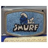 Vintage SNURF Belt Buckle
