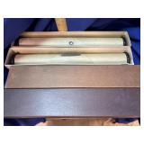 Two Antique Player Piano Music Scrolls