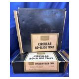 Two Sears Circular 80-Slide Trays for a Kodak